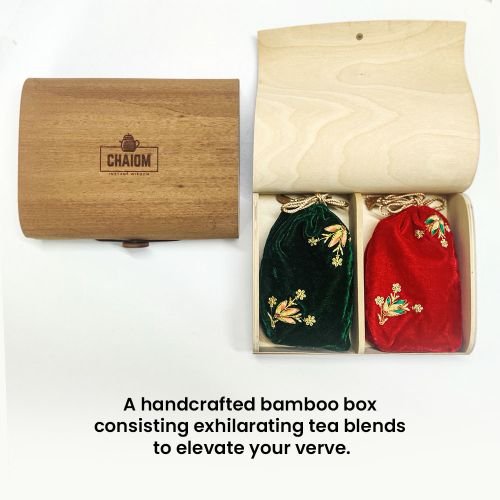 Detox kit - Handcrafted bamboo Gift box
