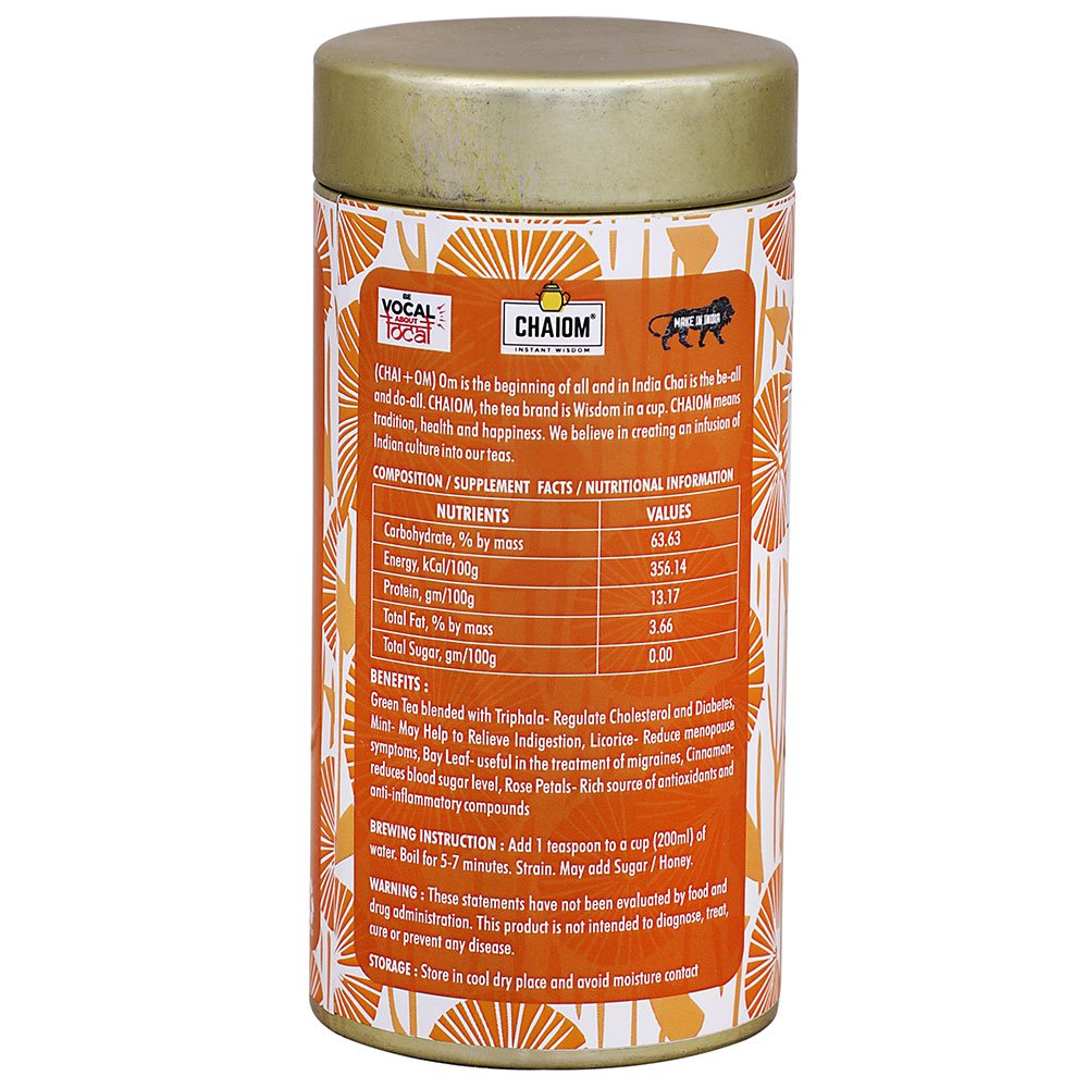 Digestive, Herbal Tea- 100gm loose tea back 1