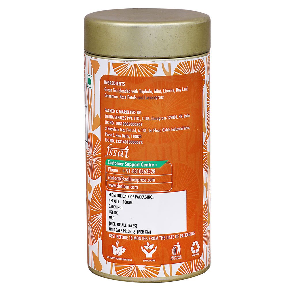 Digestive, Herbal Tea- 100gm loose tea back 2