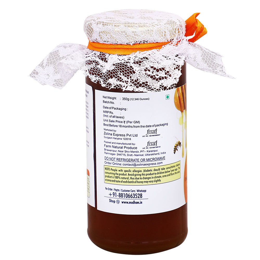 Turmeric Infused Forest Honey 350gm 3