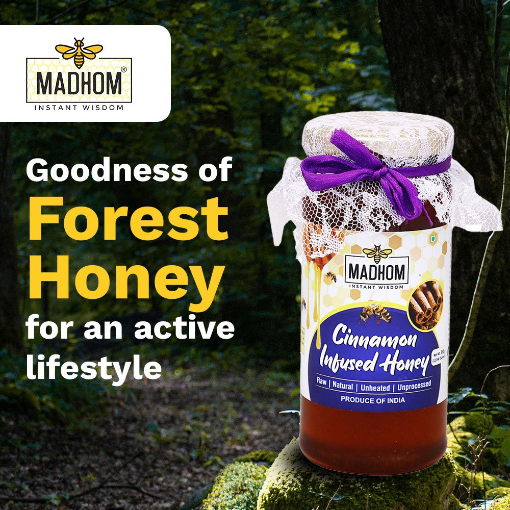 Cinnamon Infused Forest Honey