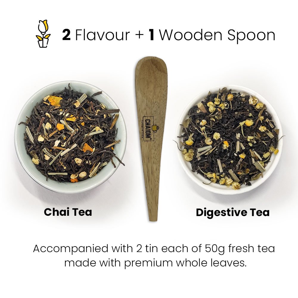 Tea Fiesta 2 Gift Box - Chai Tea and Digestive Tea