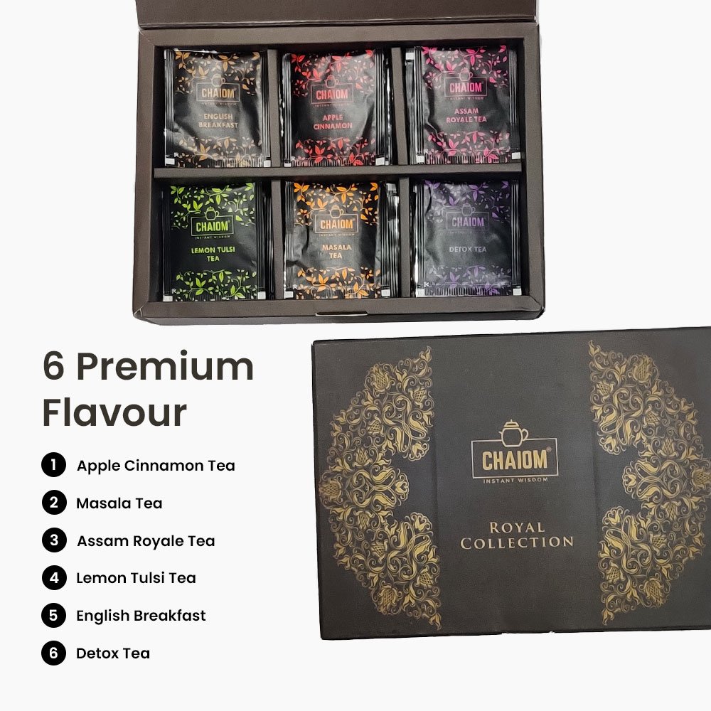 Royal Collection with 6 Premium Tea Flavours