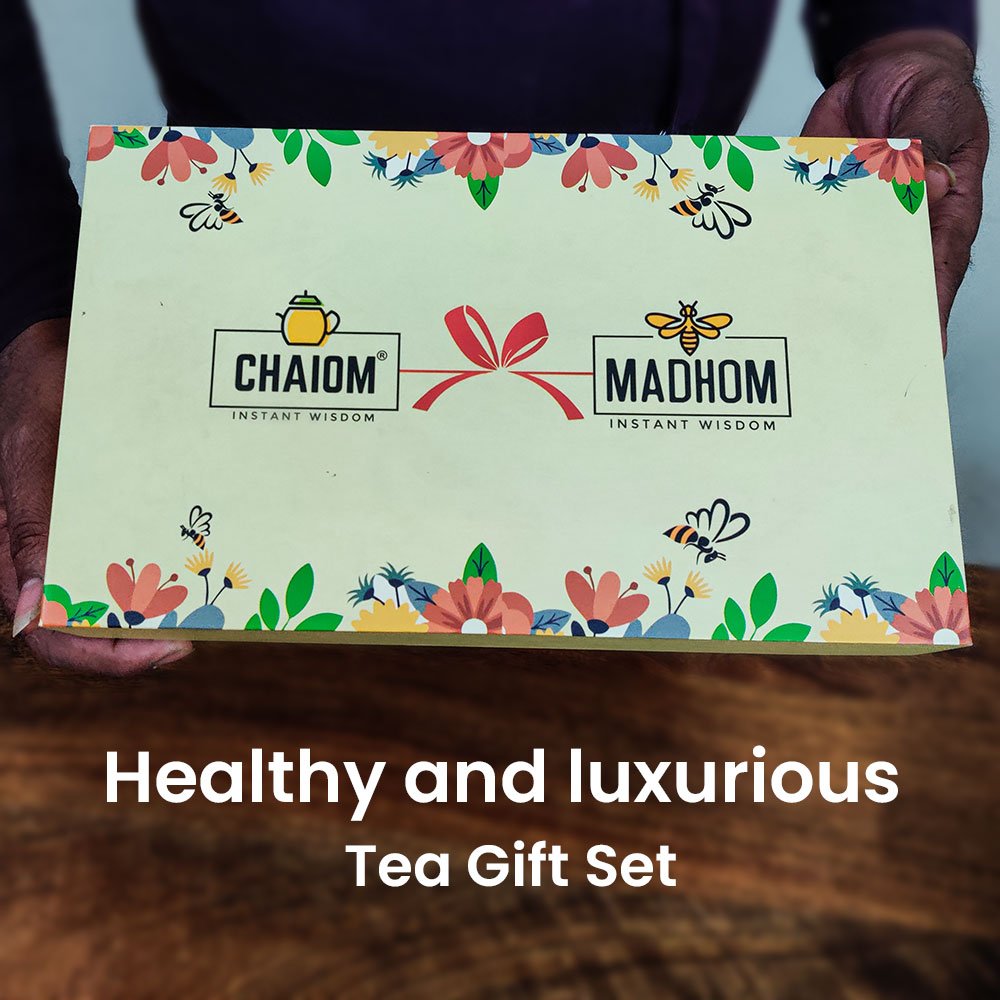 Maducha Healthy & Luxurious Tea and Honey Gift box