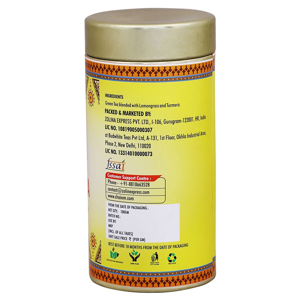 Haldi Turmeric Tea - Back 2
