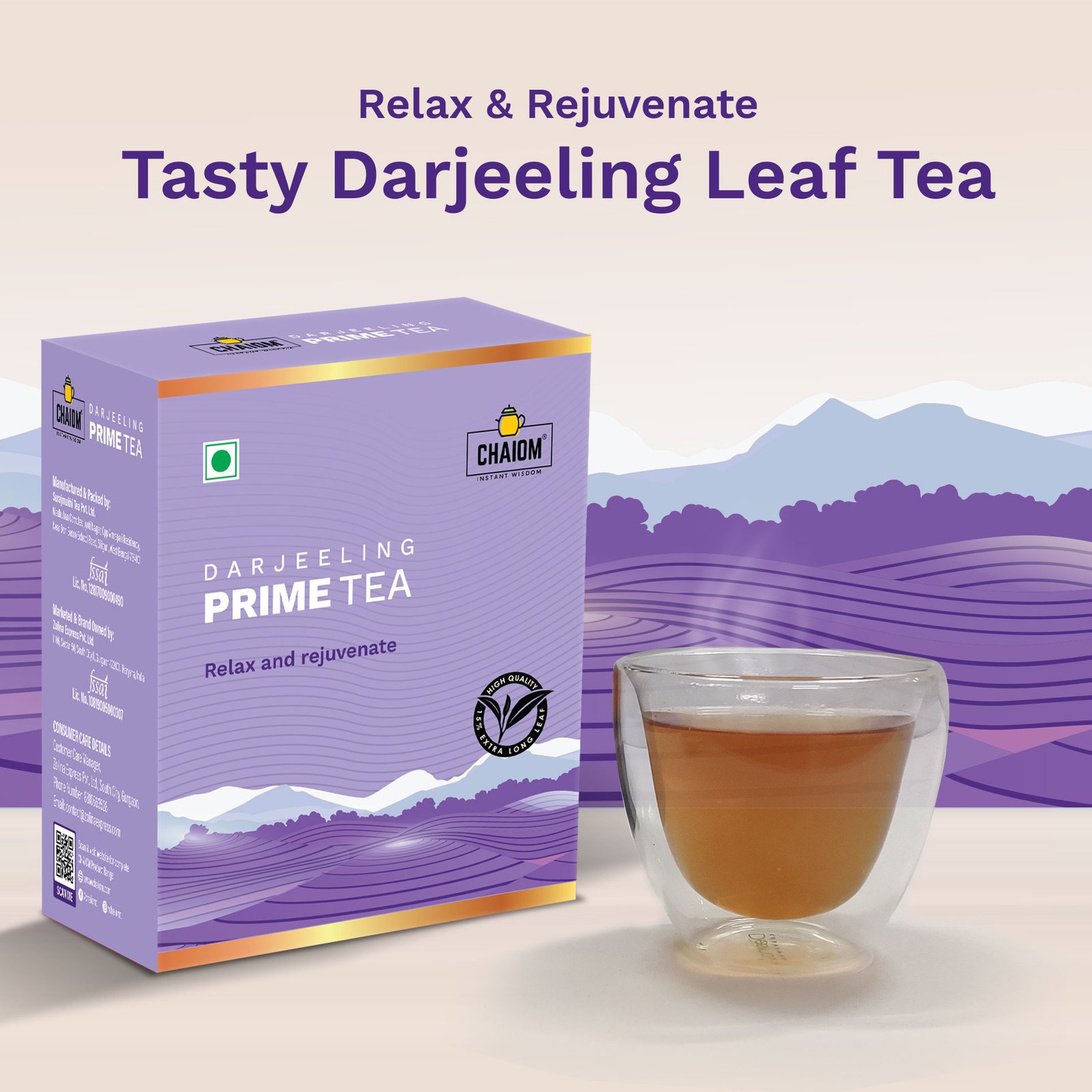 Darjeeling Prime Tea – long leaf premium Tea