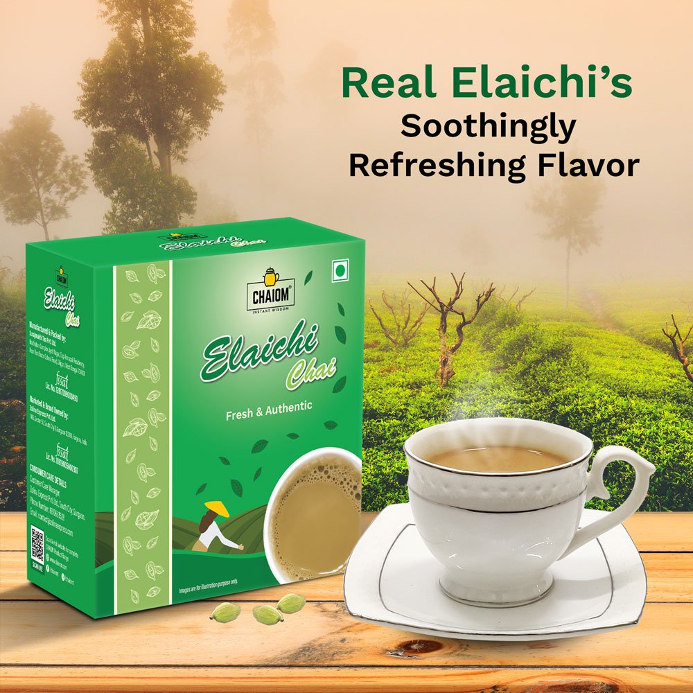 Elaichi Chai - Cardamom Tea - Soothing Refreshing Flavour