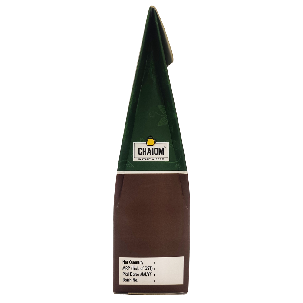 Tulsi Black CTC Tea 100g Side View1