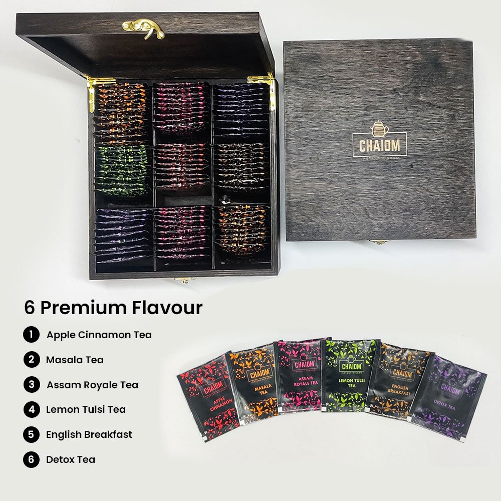 LUXURY COLLECTION GIFT BOX – 6 Premium Flavours
