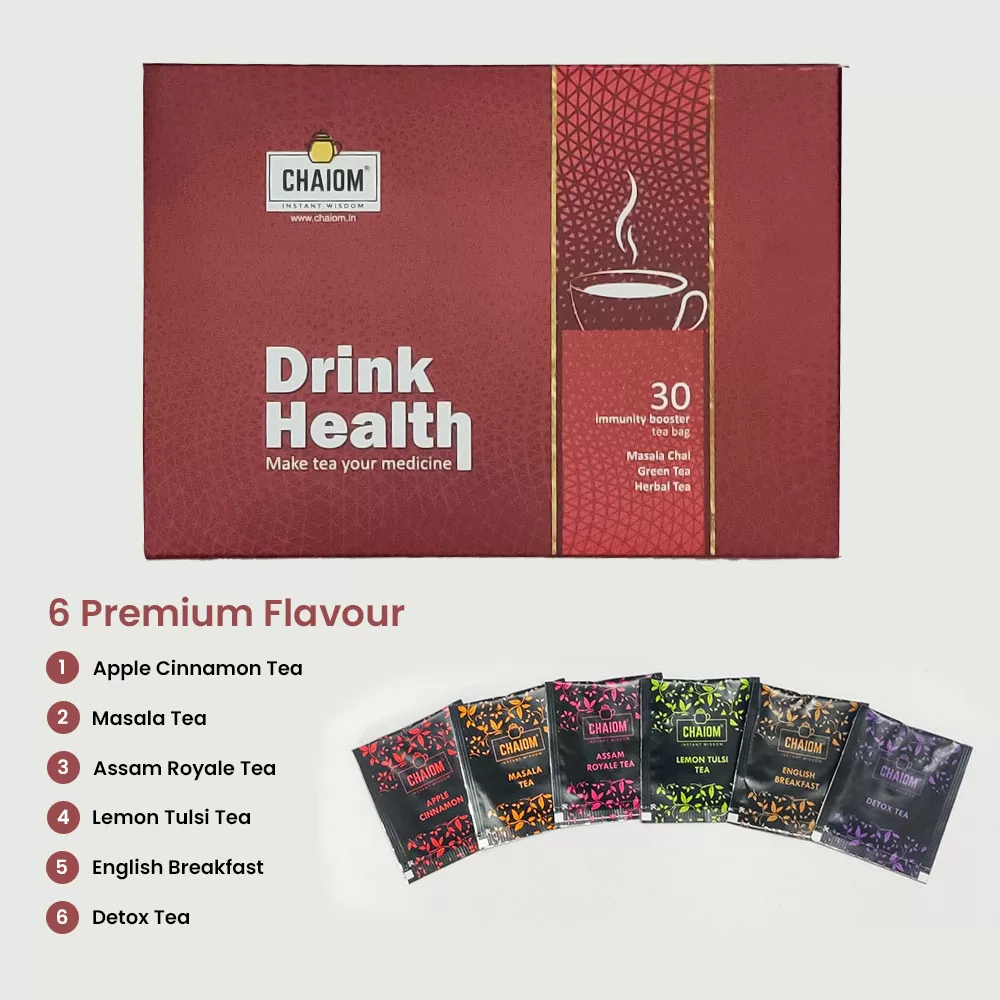 Drink Health 6 Variant of Tea Bags