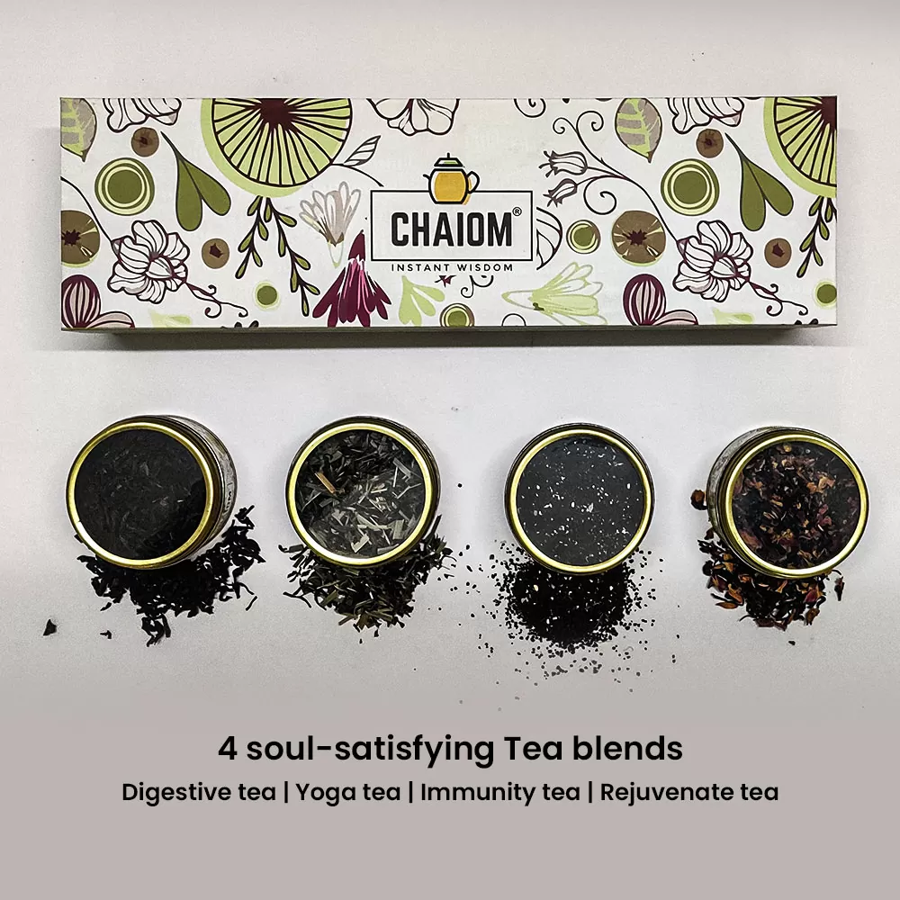 Elixir Gift Set of 4 Soul-satisfying tea blends